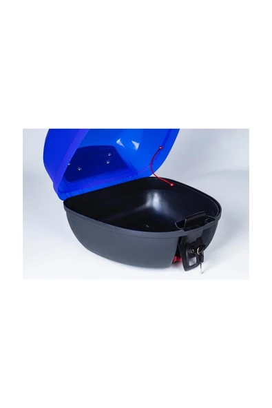 REXXMOTOR REXX MOTOSİKLET ARKA ÇANTA 32LT MAVİ TOPCASE - 2