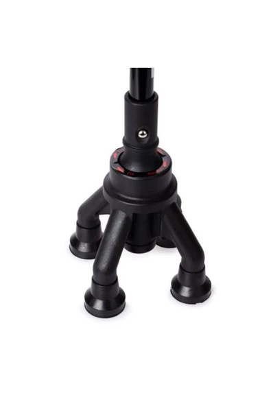 MEDİKALBİRLİK Comfort Plus KY922 4 Ayaklı Yeni Nesil Lux Katlanır Baston - Resim 8