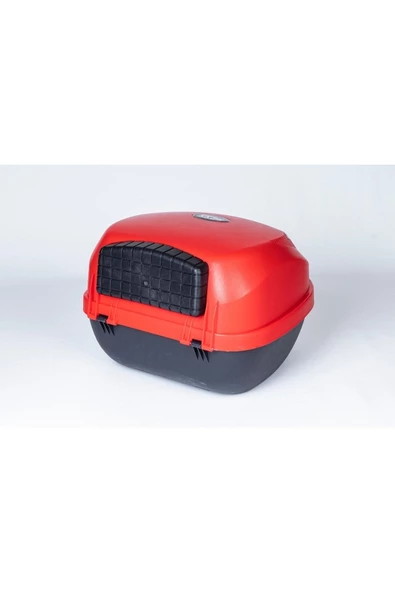 REXXMOTOR REXX MOTOSİKLET ARKA ÇANTA 32LT KIRMIZI TOPCASE - 5