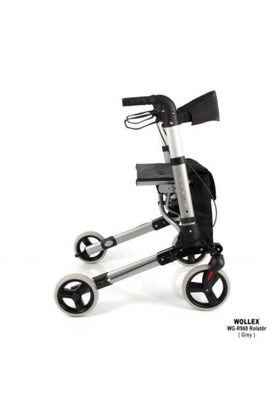 MEDİKALBİRLİK Wollex Wg-r968 Alüminyum Tekerlekli Rolatör - Resim 3