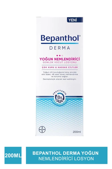 Bepanthol Derma Yoğun Nemlendirici Losyon 200 ml