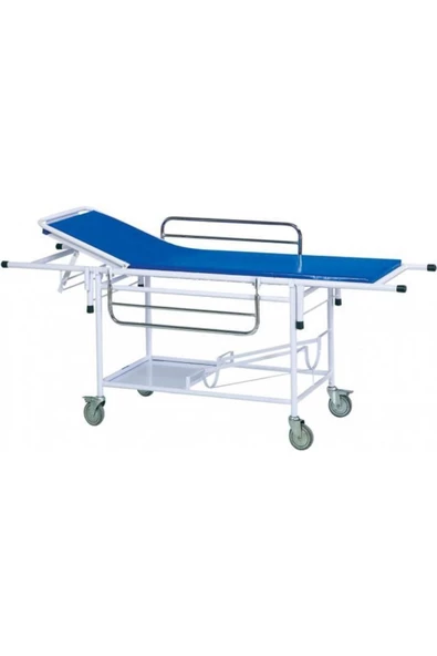 MEDİKALBİRLİK Mavi Hasta Taşıma Sedyesi TM-C3002 ürün görseli 1