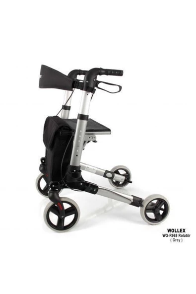 MEDİKALBİRLİK Wollex Wg-r968 Alüminyum Tekerlekli Rolatör - Resim 5