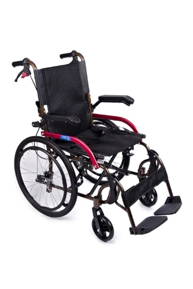 COMFORT PLUS Jet Black Transfer Alüminyum Tekerlekli Sandalye