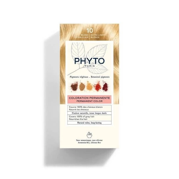 Phyto Color Bitkisel Saç Boyası 10 - Çok Açık Sarı