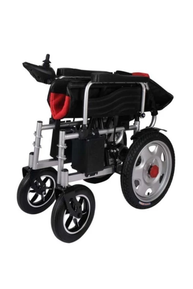 MEDİKALBİRLİK Ekonomik Akülü Tekerlekli Sandalye Hafif Ve Tek Hareketle Katlanabilir - Resim 7