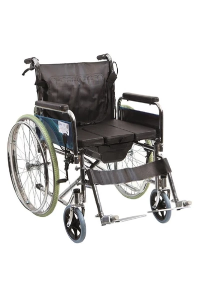 MEDİKALBİRLİK Golfi G120 Klozetli Tekerlekli Sandalye ürün görseli 1