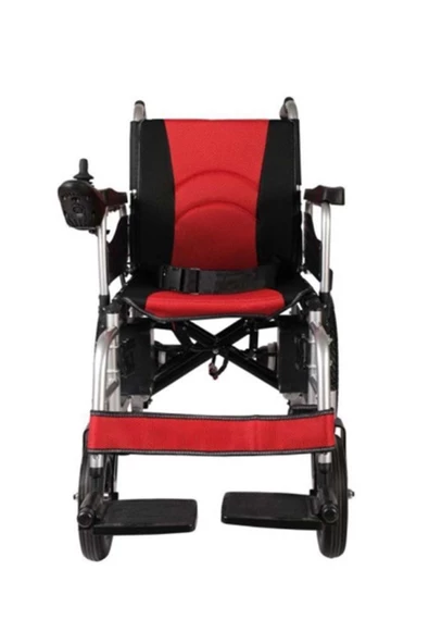 MEDİKALBİRLİK Ekonomik Akülü Tekerlekli Sandalye Hafif Ve Tek Hareketle Katlanabilir - Resim 6