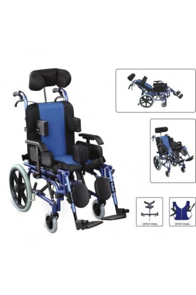 MEDİKAL Parapleji (spastik Için) Çocuk Tekerlekli Sandalye ürün görseli 1