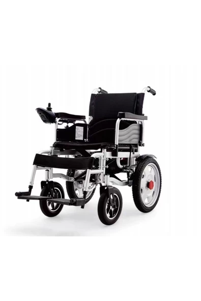 JETTY Jt-098 Katlanır Akülü Tekerlekli Sandalye - Resim 6