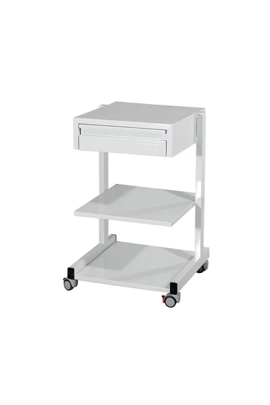 MEDİKALBİRLİK Raflı ve Çekmeceli Cihaz Arabası E-234/A ürün görseli 1