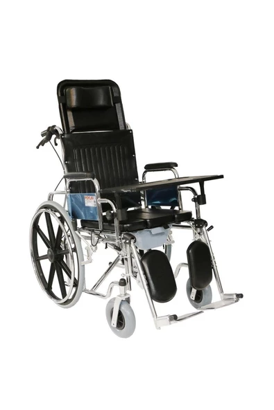 MEDİKALBİRLİK Poylin P615 Banyo Tuvalet Sandalyesi ürün görseli 1
