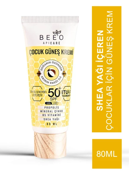 Beeo Up Apicare Çocuk Güneş Kremi Spf 50+ 80 ml ürün görseli