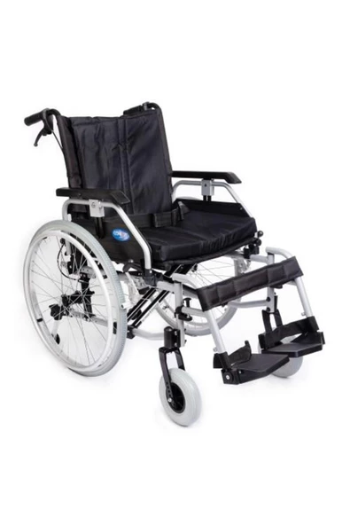 MEDİKALBİRLİK Comfort Plus DM-Strong New 50 cm Hafif Alüminyum Manuel Tekerlekli Sandalye