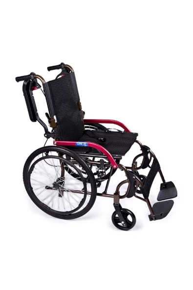COMFORT PLUS Gk863laj-20 Jet Black Transfer Alüminyum Tekerlekli Sandalye - 2