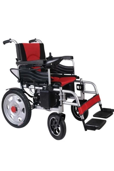 MEDİKALBİRLİK Ekonomik Akülü Tekerlekli Sandalye Hafif Ve Tek Hareketle Katlanabilir ürün görseli 1