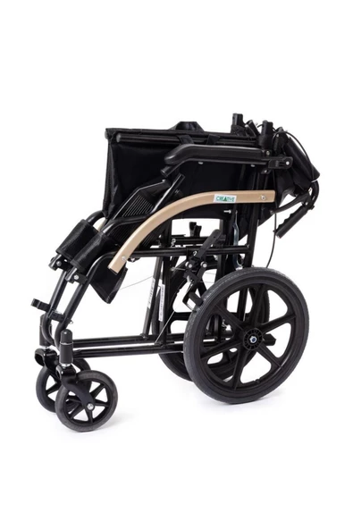 MEDİKALBİRLİK Ky871 Refakatçi Manuel Tekerlekli Sandalyesi - Resim 3