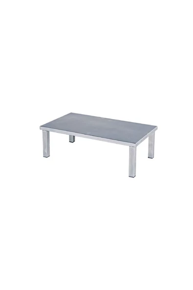 MEDİKALBİRLİK Paslanmaz Metal Tek Basamaklı Eskoba TM-J1102