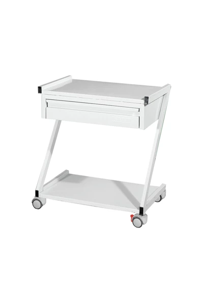 MEDİKALBİRLİK Çekmeceli Cihaz Arabası E-231/A ürün görseli 1