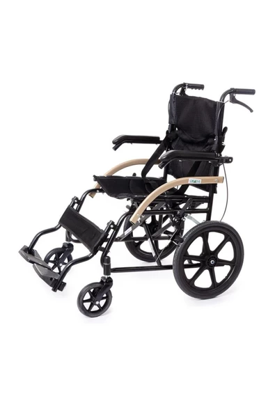 MEDİKALBİRLİK Ky871 Refakatçi Manuel Tekerlekli Sandalyesi - Resim 8