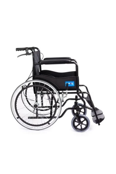 MEDİKALBİRLİK Comfort Plus KY809BJ Siyah Özellikli Tekerlekli Sandalye - Resim 3
