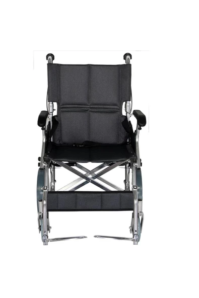 MEDİKALBİRLİK Poylin P805 Refakatçi Tekerlekli Sandalye - Resim 3