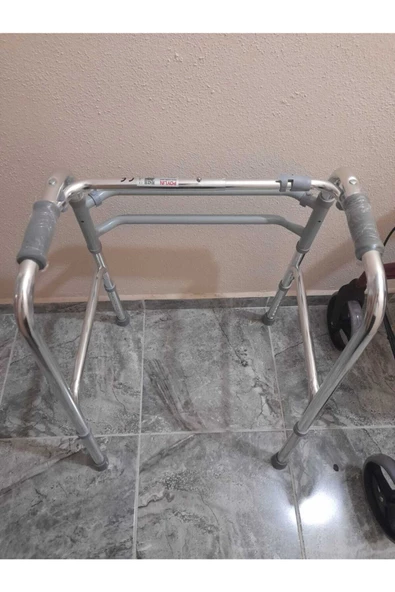 POYLİN P550 Hasta Yürüteç Aliminyum Walker - Resim 3
