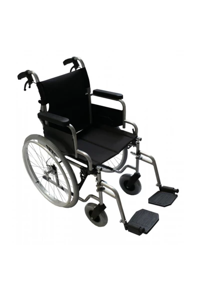 POYLİN P120 Tekerlekli Engelli Yaşlı Sandalyesi 40 cm 45 cm 50 cm Oturma Genişliği Yetkili Bayiden