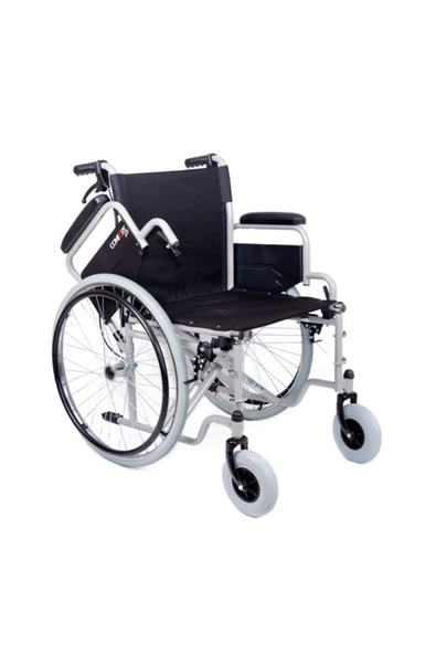 COMFORT PLUS Dm-312 Centro 50cm Xl Refakatçı Frenli Özellikli Tekerlekli Sandalye - Resim 3
