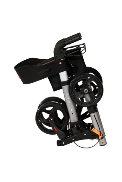 POYLİN Ithal Rollatör Titanyum Gri - Resim 2