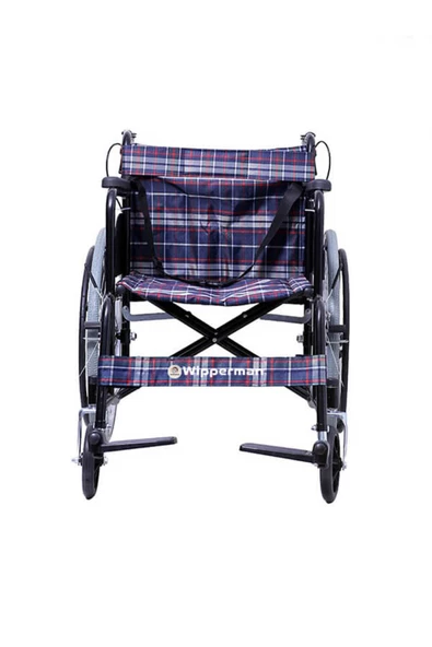 Wipperman Manuel Katlanabilir Refakatçi Hasta Yaşlı Engelli Transfertekerlekli Sandalyesi - Resim 4