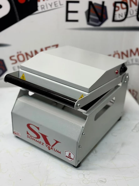 Sönmez Vakum Karton Tabak Yapıştırma Makinesi Su Böreği Döner Paketleme Makinası - Resim 6