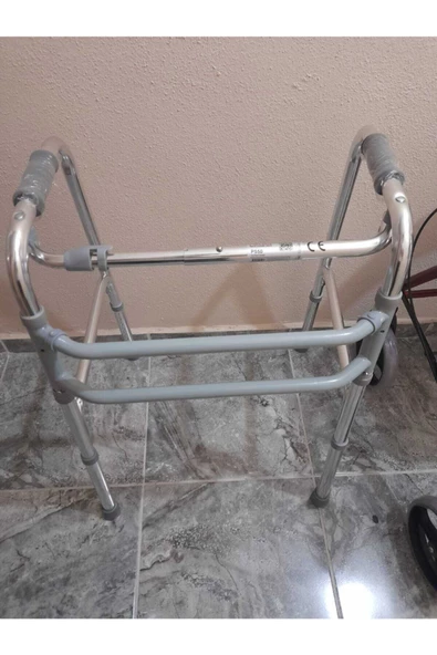 POYLİN P550 Hasta Yürüteç Aliminyum Walker - Resim 4