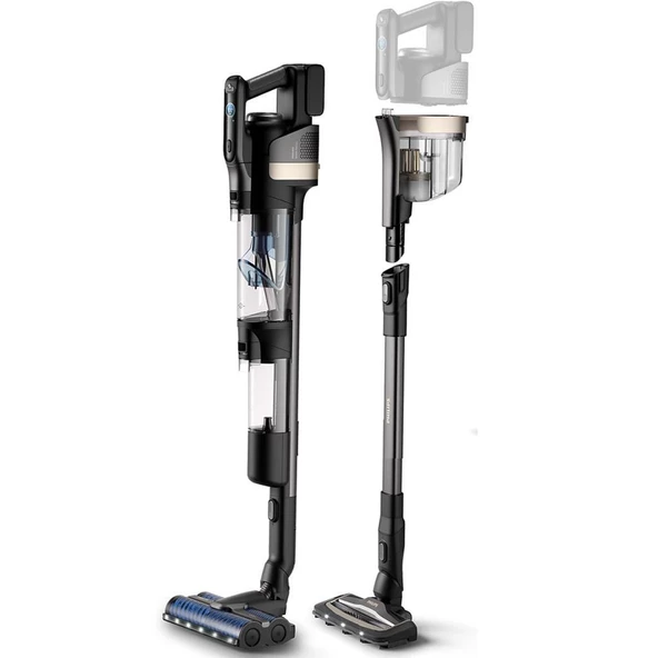 Philips XW9463/11 Aqua Trio 9000 Serisi Islak & Kuru 25,2 V Kablosuz Dikey Şarjlı Süpürge - 2