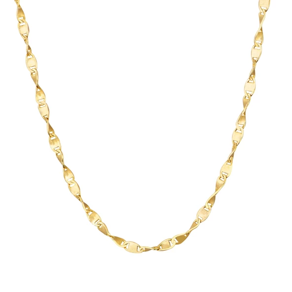 14 Ayar 50cm Valentino Burgu Altın Zincir Kolye 2.00 gr ürün görseli 1