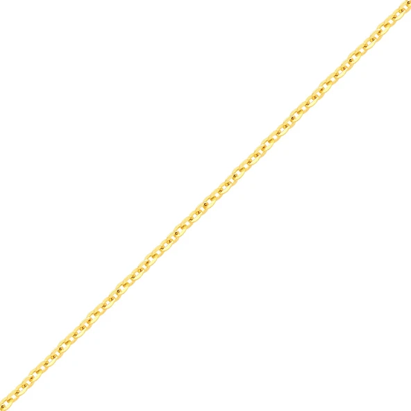 14 Ayar 45 cm Brilli Forse Altın Zincir Kolye 2,00 gr - Resim 5