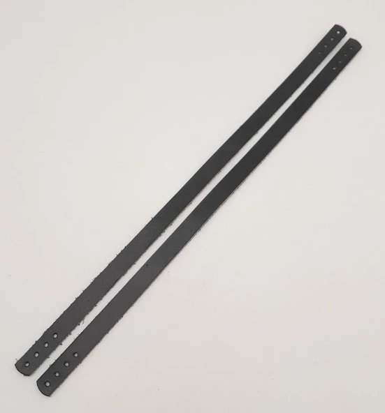 Çanta Aksesuar Gerçek Deri 35X1.2 Cm Siyah Renk Çanta Sapı - 3