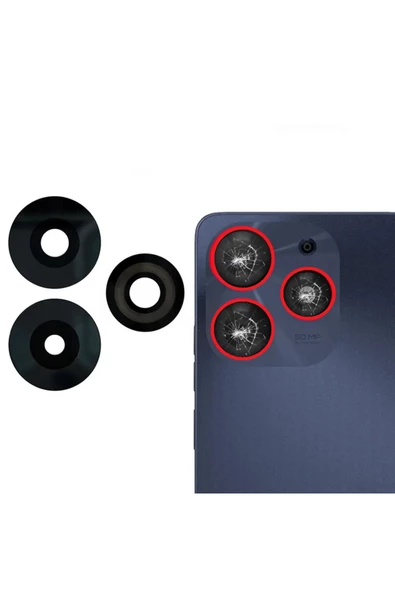 Tecno Uyumlu Spark 10 Pro Kamera Lensi Cam KI7