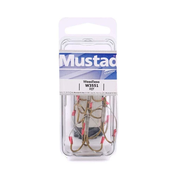 Mustad W3551 No:6 Weedless Olta İğnesi 5 Adet - 3