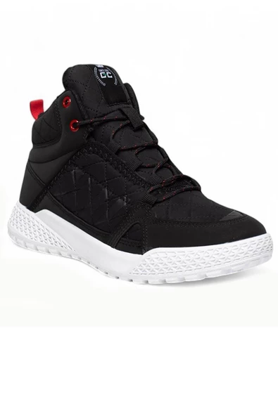 Celira Glc Siyah Kırmızı Erkek Basket Sneaker Spor Ayakkabı - 6