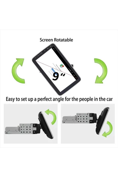 Drivetech Drivetec 3ram-32gb Hafıza Android Tek Din 10 Inch Car Play Özellikli Universal Multimedia Teyp 360 - 5