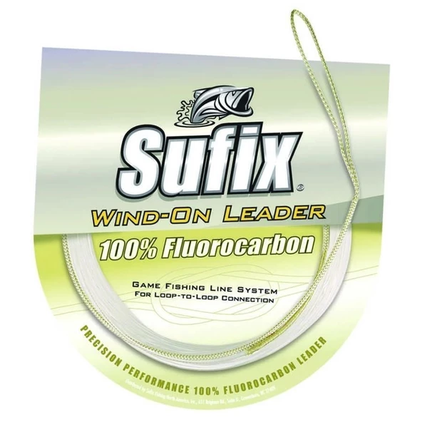 Sufix Wind-on 30 lbs 10m Fluorocarbon Leader Misina 15kg Çeker ürün görseli