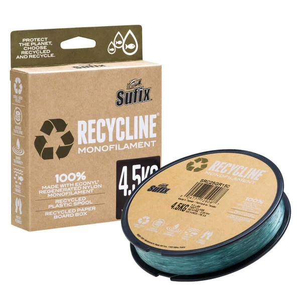 Sufix Recycline 0.45 mm 150m Green Monofilament Misina 11.0kg Çeker ürün görseli