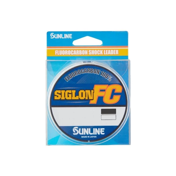 Sunline Siglon 0.225 mm 50m Clear Fluorocarbon Misina 3.40kg Çeker