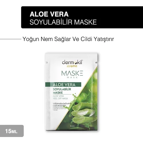 Dermokil Aloe Vera Soyulabilir Maske 15 ml - Resim 2