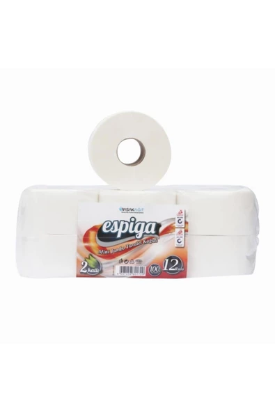 Mini Jumbo Tuvalet Kağıdı Koli Içi 12 Rulo