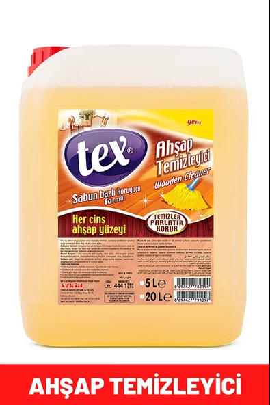 TEX AHŞAP TEMİZLEYİCİ 5 KG