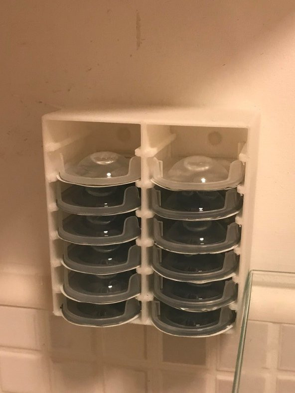 Kontakt Lens Tutucu  Organik Plastikten Aksesuar Aparat