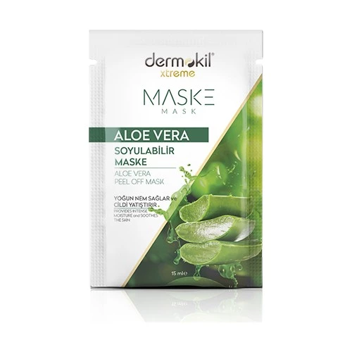 Dermokil Aloe Vera Soyulabilir Maske 15 ml