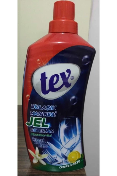 Tex Bulaşık Makinesi Deterjanı Jel Hepsi Bir Arada 1000 ml